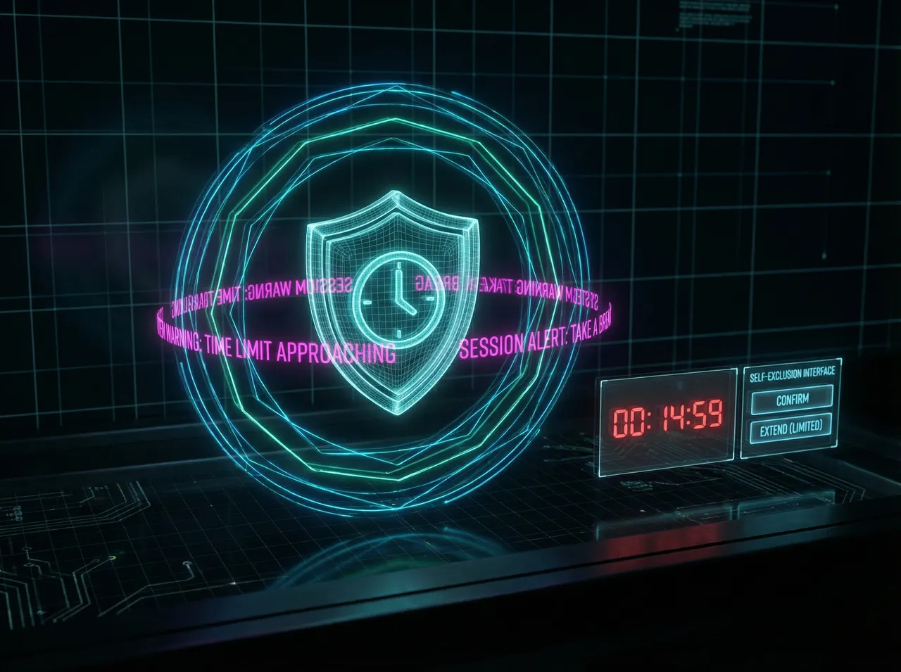 炸金花小游戏 霓虹线框宵禁协议负责任博弈